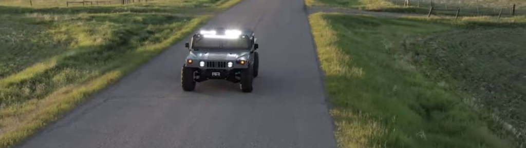 NAEV Hummer Tesla Powered